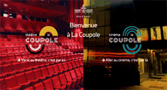 Desktop Screenshot of lacoupole.fr