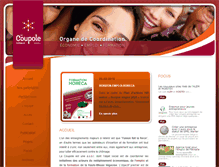 Tablet Screenshot of lacoupole.be